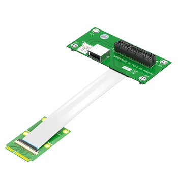 Mini PCI-E į PCI-E Express X8 X4 USB stovo plokštė su didelės spartos FPC kabelio magnetiniu kilimėliu