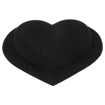 Mini viršutinės skrybėlės Širdies formos miniatiūrinės viršutinės skrybėlės Amatų gamybos medžiaga