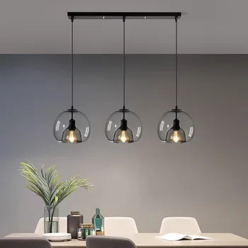 Modernus valgomasis Pakabinami žibintai patalpų apšvietimas Lubų lempa pakabinama šviesa LED šviestuvas dekoratyvinis interjero apšvietimas