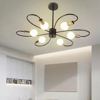 Modernūs LED lubų šviestuvai svetainei Valgomasis Miegamasis Restoranas 