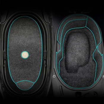 Motociklo galinio bagažinės krovininio įdėklo apsauginė sėdynės kaušo trinkelė, skirta Vespa GTS super HPE 2020-2022 priedams
