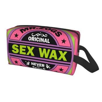 Mr Zogs Surfing Sex Wax Makeup Bag for Women Travel Cosmetic Organizer Fashion Storage Tualeto reikmenų krepšiai