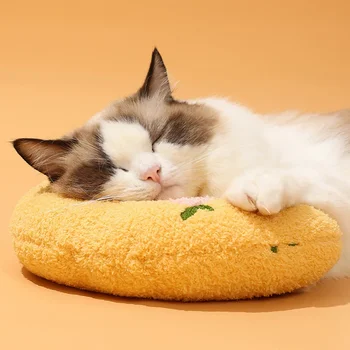 Naminių gyvūnėlių žiemos pagalvė katėms Šunys Kaklo apsauga Gilaus miego šuniukas U formos pagalvė Katės pagalvė Kačiuko galvos atrama Šuo Miego pagalvė