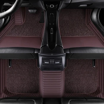 Nappa automobilių grindų kilimėliai Haval F7 2019-2021 Visi modeliai Custom Alfombrillas Trinkelės Auto Accessories Kilimų stilius Interjeras