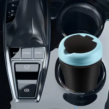 Naudinga daugiafunkcinė automobilių kokso puodelio šiukšliadėžė Automobilio šiukšliadėžė kompaktiška švaros palaikymas