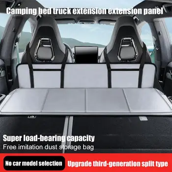 Nauja kempingo čiužinio galvos apsauga Tesla Model Y 3 automobilio sulankstoma kempingo lova čiužinys Kelioninis miegamasis lovos bagažinės prailginimo plokštelė