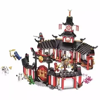 Naujas 11165 Suderinamas 70670 Shinobi vienuolyno žaislų statybiniai blokai Vaikų Kalėdų gimtadienio žaislų dovana