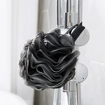 Naujas kūrybinis vonios kamuolys Vyriškos didelės nelaisvos vonios gėlės Vyriškos šveičiamosios itin minkštos odos vonios reikmenys