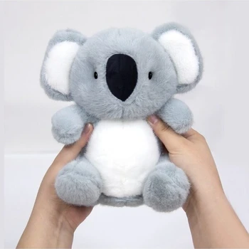 Naujas minkštas tikroviškas koala pliušinis žaislas Apkabinamos įdarytos lėlės Xmas Plushies figūrėlė Mielos dovanos Rekvizitas Vaikui Kalėdų gimtadienio dovana