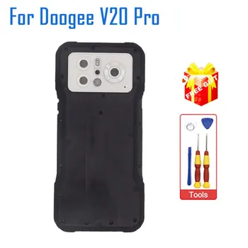 Naujas originalus DOOGEE V20 Pro apatinis dangtelis Baterijos dangtelio galinio dangtelio korpuso taisymo priedai, skirti išmaniajam telefonui DOOGEE V20 Pro