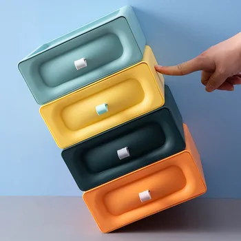 Nauji sudedami staliniai stalčiai Makiažas Laikymo dėžutė Vietos taupymas Plastikinės dėžutės Biuro aksesuarai Organizatorius Stalčių stovas