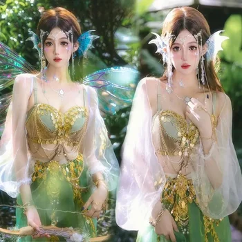 Naujoji undinėlė Princesė Foto tematika Kostiumas Fėja Fantastinis Elfas Meno foto Cosplay kostiumai