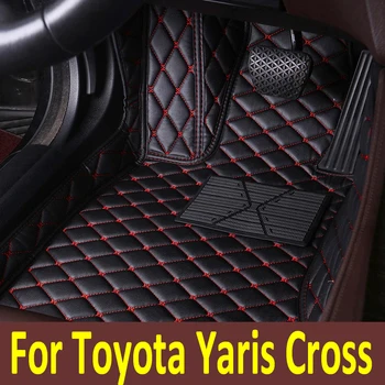 Ne hibridinės transporto priemonės automobilių grindų kilimėliai Toyota Yaris Cross Yarisu Kurosu XP210 2021 2022 2023 Neperšlampami įklotai Automobilių aksesuarai 2012