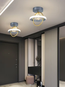 Nordic Creative LED lubiniai šviestuvai naudojami paprastiems svetainės įėjimo durų šviestuvams Koridoriai Auksinė nuotolinio valdymo pulto apdaila