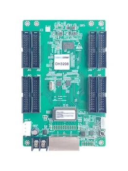 Novastar DH3208 didelis LED vaizdo ekranas Priėmimo kortelės kasetė 8 HUB320E prievadai mažiems tarpams LED modulis