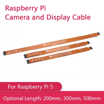 oficialus originalus Raspberry Pi 5 fotoaparato ir ekrano kabelis 200mm / 300mm skirtas Pi 5