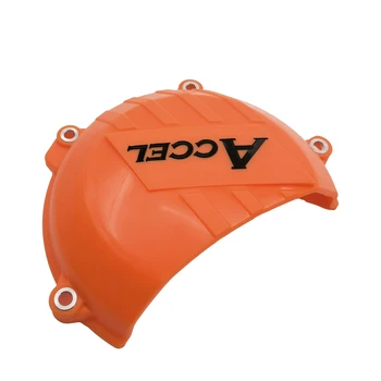 Oranžinis motokroso sankabos apsauginis dangtelio variklio šoninės apsaugos dėklas, skirtas KTM SXF XCF EXCF SX-F / XC-F EXC-F 250 350 450 500 2016-2020