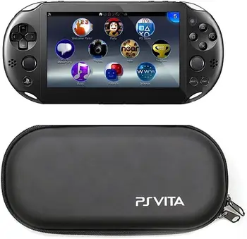 PlayStation Vita nešiojimo dėklas Nešiojamas kelioninio maišelio dangtelio užtrauktukas, suderinamas su Sony PSVita 1000 2000 žaidimų konsolės GamePad