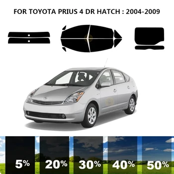 Precut nanokeramikos automobilis UV langų atspalvio rinkinys Automobilinė langų plėvelė TOYOTA PRIUS 4 DR HATCH 2004-2009