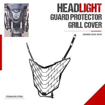 Priekinis šviestuvas Priekinio žibinto žibinto priedai Honda CB500X CB400X CB 500X 400X 2016 -2018 Priekinių žibintų apsauginių lempų gaubtų apsauga