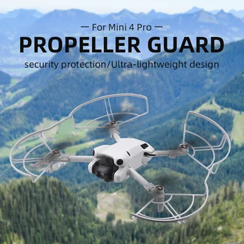 Propeller Guard greito atleidimo sraigto apsauga Dronų mentės 360° atramos Apsaugos nuo susidūrimo žiedas, suderinamas su DJI Mini 4 Pro