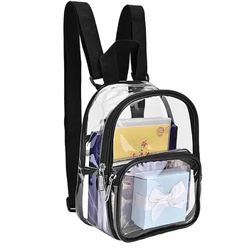 PVC skaidrus kosmetikos krepšys Moterys Mini tualeto reikmenų krepšiai Makiažo maišelis Kelioninis mokyklinis krepšys Kuprinė Išorinės durys Saugojimas Telefonas Ipad Konteineris