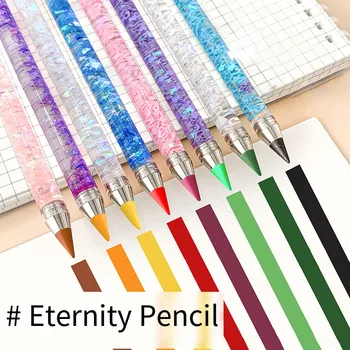 Quicksand Eternal Pencil Gerai atrodantis trinamas rašiklis Negalima baigti rašyti be paryškinimo spalvoto parašo rašiklio