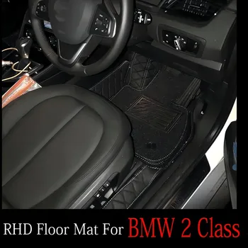 RHD automobilių grindų kilimėliai Ford monden neslystantys individualūs Neperšlampami ir nuo užsiteršimo apsaugantys odos kilimėliai Prabangi aukštos kokybės automobilio salono dalis
