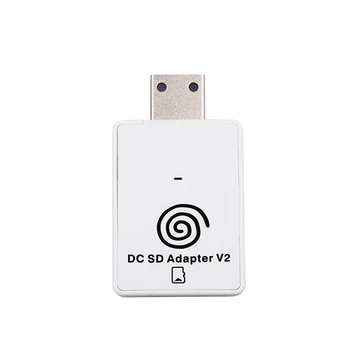 SD/TF kortelių adapterių skaitytuvas SEGA Dreamcast ir CD su Dreamshell įkrovos krautuvu Skaityti žaidimus DC Dreamcast konsolėms