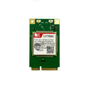 SIMCOM SIM7000A NB-IoT MINI PCIE modulis B2/B4/B12/B13 LTE CAT-M1(eMTC) GNSS (GPS,GLONASS ) konkurencingas su SIM900 SIM800