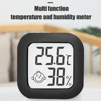 skaitmeninis Temeo termometras Higrometras Vidinis mini higrometras LCD temperatūra Elektroninis kūdikių kambario lauko monitorius G3H5