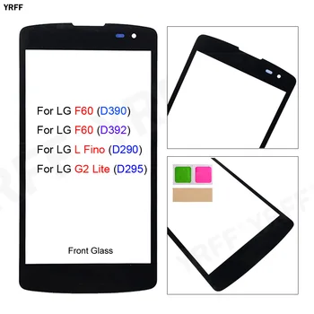 skirta LG F60 Dual D392 D390 jutiklinio ekrano skydeliui, skirtam LG D295 G2 Lite priekinio išorinio stiklo skydeliui, skirtam LG D290 L Fino