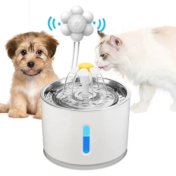 Smart Motion Sensor Cat Dog vandens fontano dozatorius Išmanusis infraraudonųjų spindulių USB universalus naminių gyvūnėlių priedų detektorius