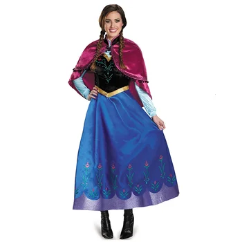 Suaugusi Anna suknelė Aladdin's Goddess Jasmine Cosplay kostiumas Vaikiškos suknelės mergaitėms Vakarėlis Princesės suknelė mažylėms mergaitėms
