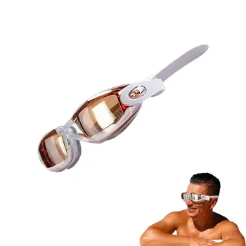 Suaugusiųjų akiniai plaukimui Suaugę vyrai Moterys Visiška apsauga Plaukimo akiniai nesandarūs Reguliuojami patogūs plaukimo akiniai