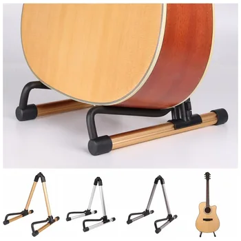 Sulankstomas gitaros stovas aliuminio lydinio universalus removabl sulankstomas akustinis gitaros stovas aliuminio lydinys sulankstomas