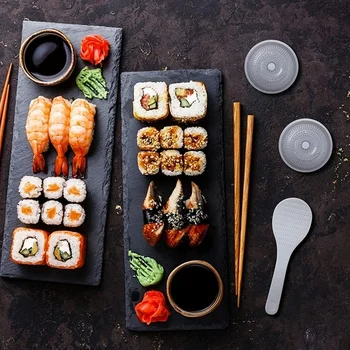 Sushi Maker Forms Onigiri Pelėsiai Musubi Maker Press Ryžių irklas Suši Making Mold namų virtuvei