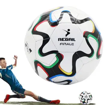Sutirštintos rungtynės Futbolo kamuolys Standartinis dydis 5 Futbolo kamuolys PVC medžiaga Aukštos kokybės sporto lyga Treniruočių kamuoliai jaunimui