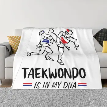 Taekwondo Itin minkšta mikro vilnos antklodė