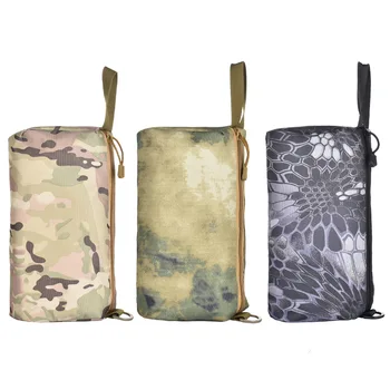 Taktinis maišelis Camo medžioklės krepšiai Diržo juosmens krepšys Karinis paketas Lauko įrankių maišeliai Sundries Kišenė 600D Nailonas Oksfordas