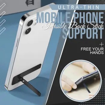 Telefonas Darbalaukio laikiklis Sulankstomas mini metalinis mobilusis palaikymas Reguliuojamo kampo patogus telefono stovas 