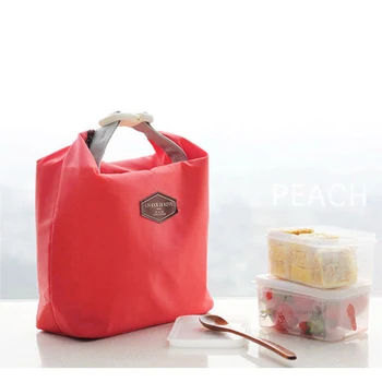Termiškai izoliuotas pietų krepšys Madingas nešiojamas aušintuvas Pietų dėžutės laikymo krepšys Lady Carry Picinic maisto tote izoliacijos paketas