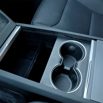 Tesla Model 3 Highland 2024 Centrinės konsolės organizatorius Porankis Laikymo dėžutės puodelio laikiklis Įdėklo priedai