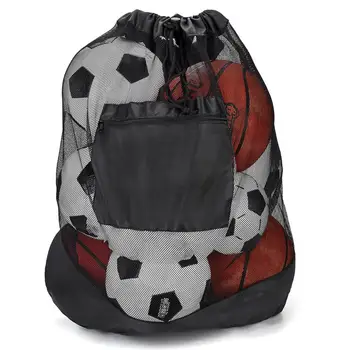 Tinklinio laikymo krepšys Universalus papildomas sportinio kamuolio krepšys Reguliuojamas pečių diržas Pakankama talpa krepšinio futbolui Daugiau