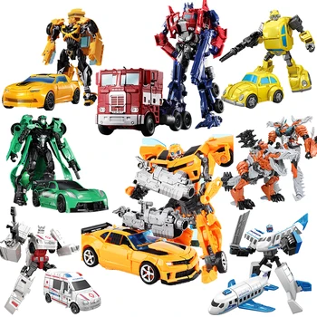 Transformacija Automobilių robotų žaislai Deformacijos modelis Žaislai Veiksmo figūrėlė Kalėdų gimtadienio dovana berniukams