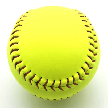 Treniruočių kamuolys Softball 12 colių oficialus dydis Svoris Sporto praktika Nepažymėtas treniruočių kamuolys Durabe naudoti aukštos kokybės