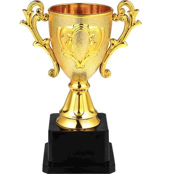 Trofėjų apdovanojimas Trofėjus Auksinis plastikinis Nugalėtojų taurės Mini auksinės taurės vaikų apdovanojimai Dovana Vaikų apdovanojimas Žaislinis krepšinis