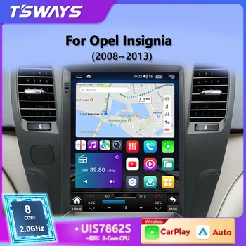 Tsways Pro 2 Din Android 11 automobilių radijas Multimidia grotuvas Opel Insignia Buick Regal 2008-2013 Stereo gps Carplay Tesla Style