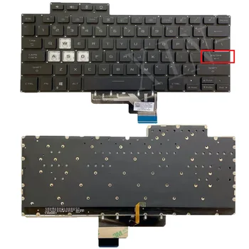 US Nešiojamojo kompiuterio su foniniu apšvietimu klaviatūra, skirta ASUS ROG Ice Blade 6 dviejų ekranų klaviatūrai GX650R 2022