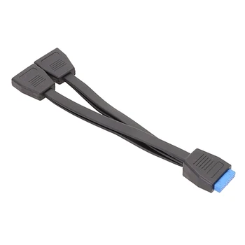 USB 19Pin/20Pin skirstytuvo kabelis pagrindinės plokštės išplėtimo kabeliui USB3.0 19Pins dropship